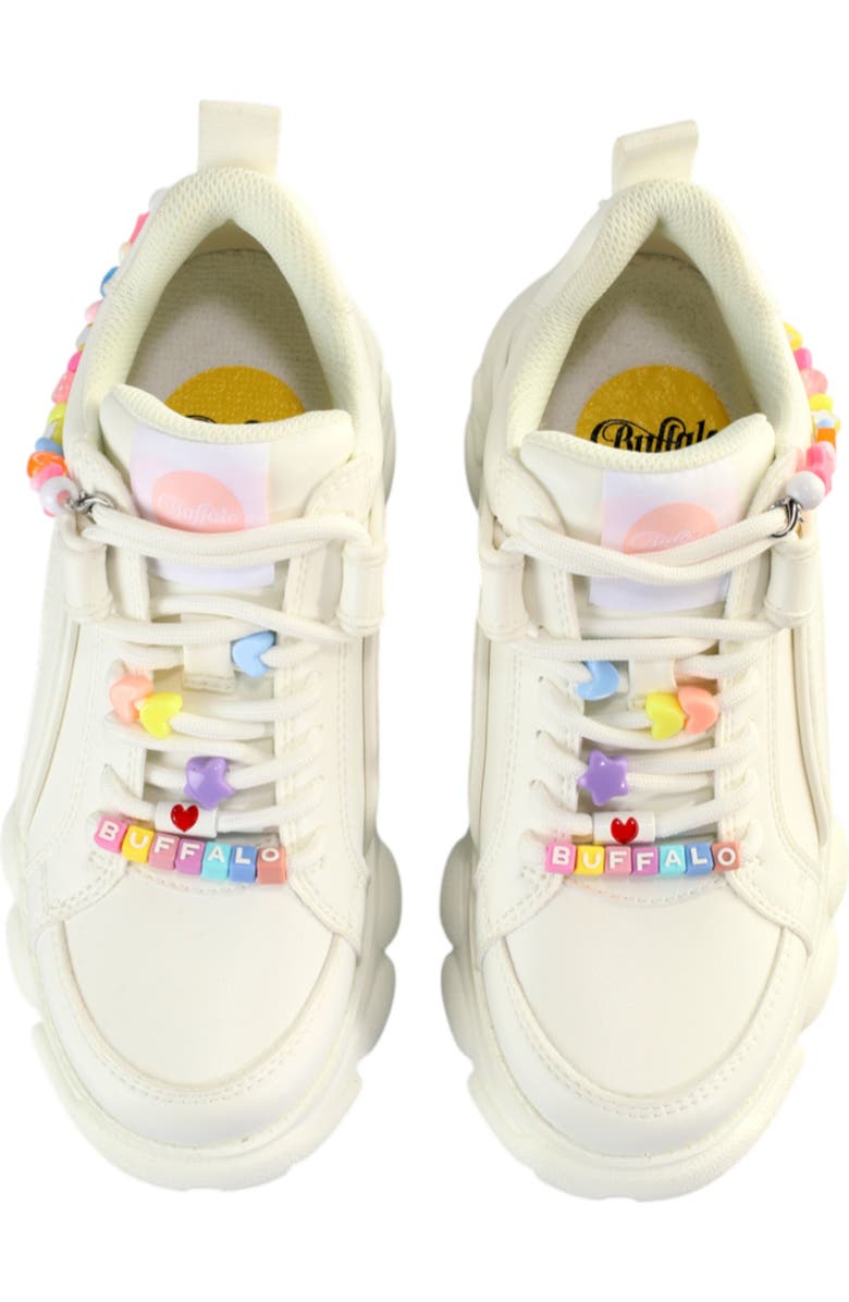 Buffalo Boots Cld Corin Candy Sneaker, Alternate, color, White