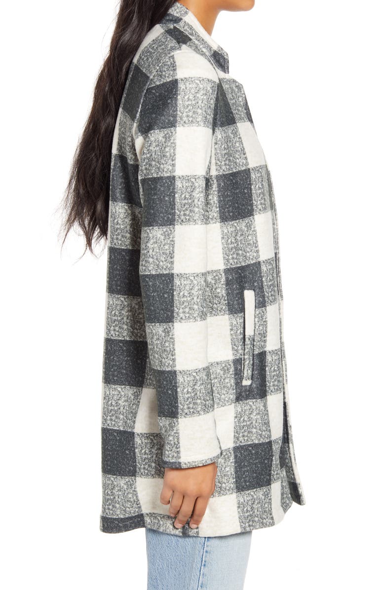VERO MODA Katrine Buffalo Plaid Brushed Jacket, Alternate, color, 