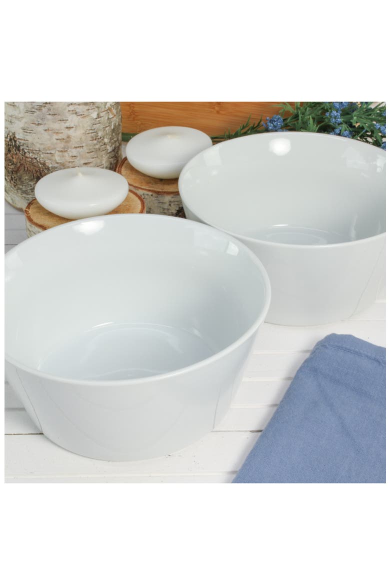 Oslo Set of 2 Soufflé Bowls, Alternate, color, WHITE