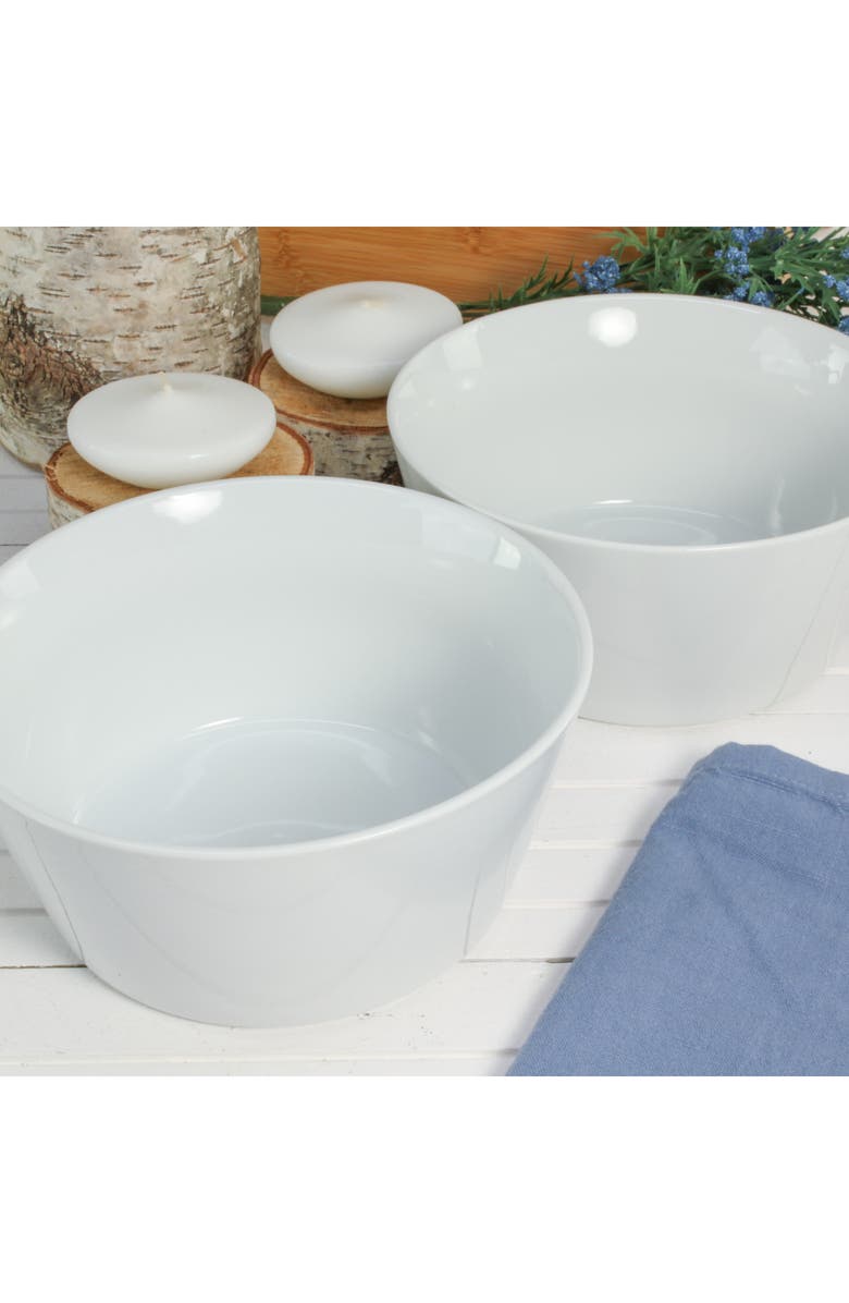 BIA Cordon Bleu Oslo Set of 2 Soufflé Bowls, Alternate, color, White