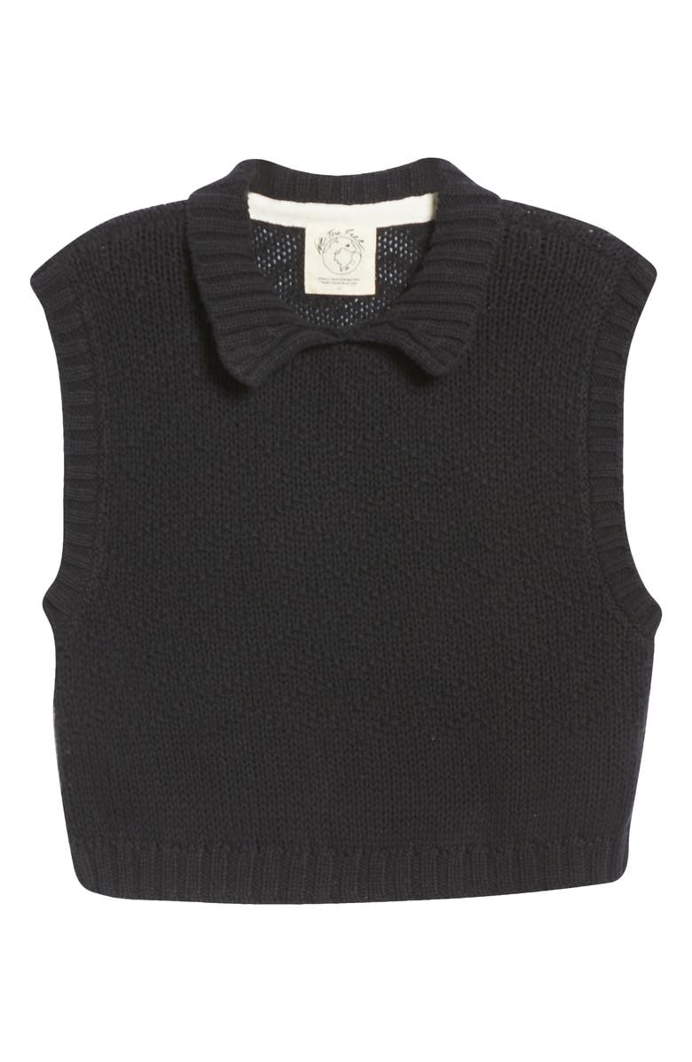 Free People Winding Road Crop Sweater Tank, Alternate, color, 