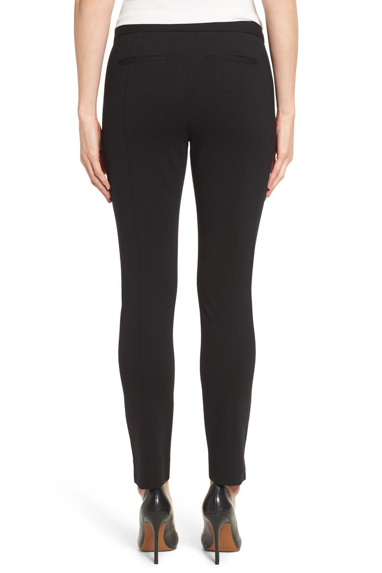 Betty Stretch Ankle Pants, Alternate, color, BLACK