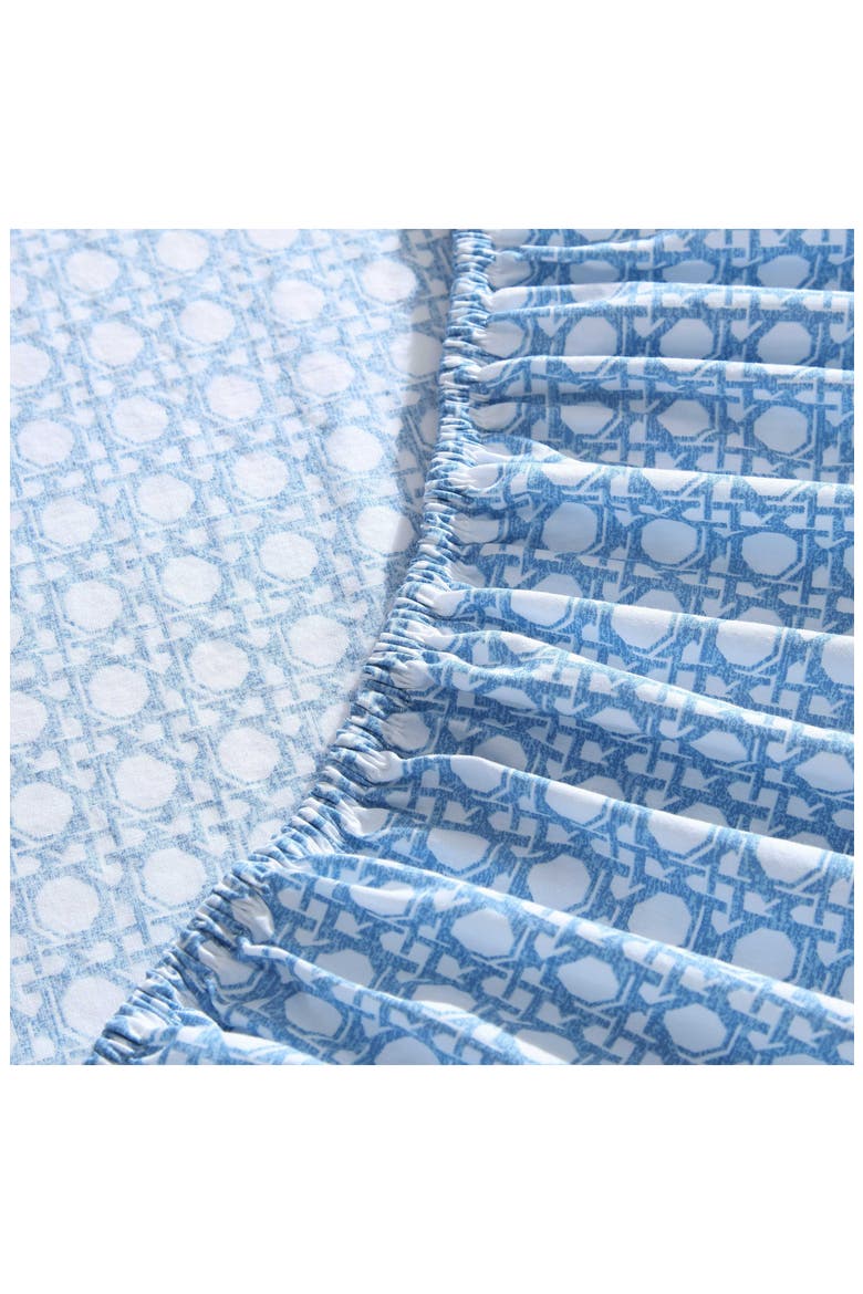 Diamond Isle 4-Piece Sheet Set, Alternate, color, LIGHT / MEDIUM BLUE
