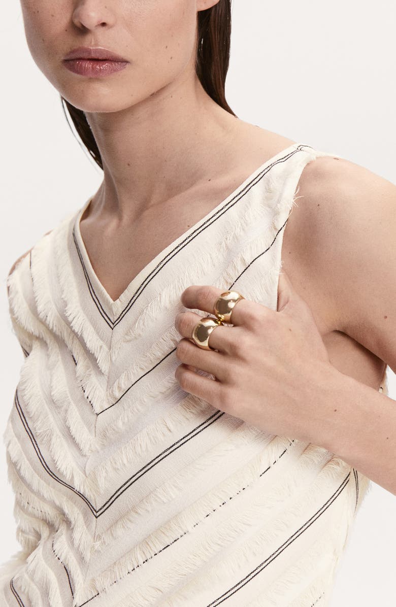 MANGO Sleeveless A-Line Dress, Alternate, color, 