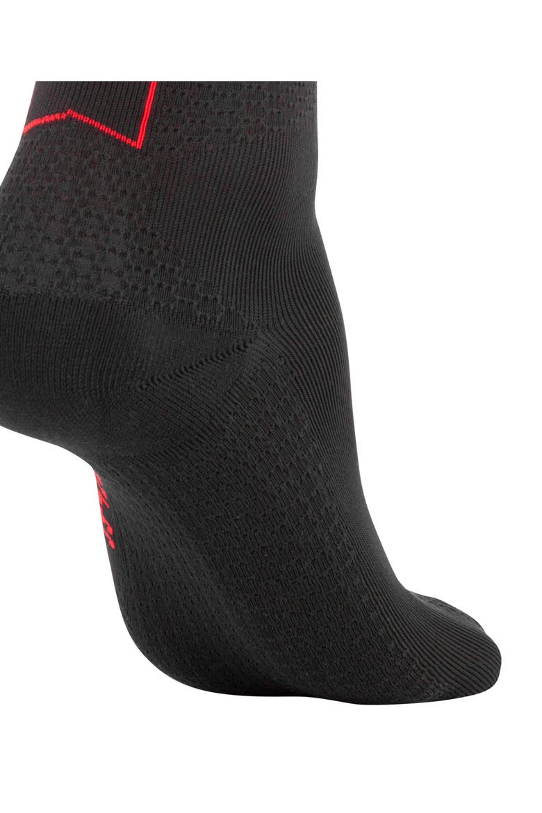 Impulse Knee High Running Socks, Alternate, color, Black