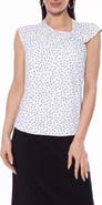 Isaac Mizrahi New York Knot Neck Sleeveless Top