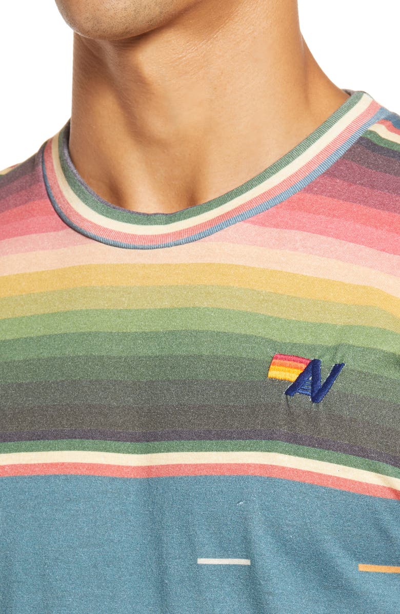 Aviator Nation Stripe T-Shirt, Alternate, color, 