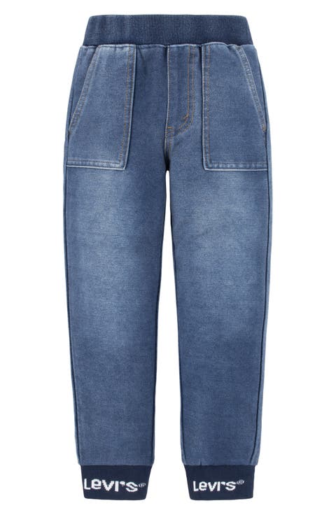Kids' Logo Denim Knit Joggers (Toddler & Little Kid)