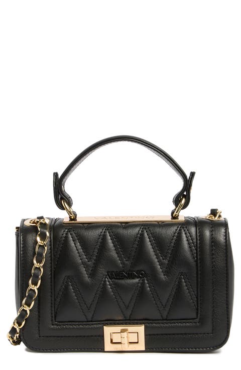 Beatriz Quilted Leather Top Handle Bag