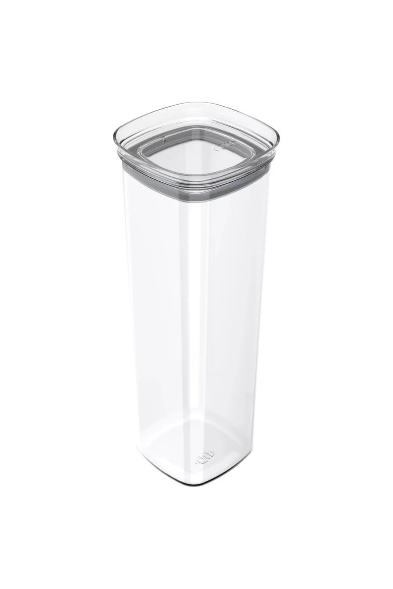 Clear Airtight Stackable Food Storage Container with Leak Proof Lid, Main, color, Clear