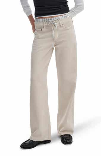Featherweight Saige Boxer Relaxed Straight Leg Jeans