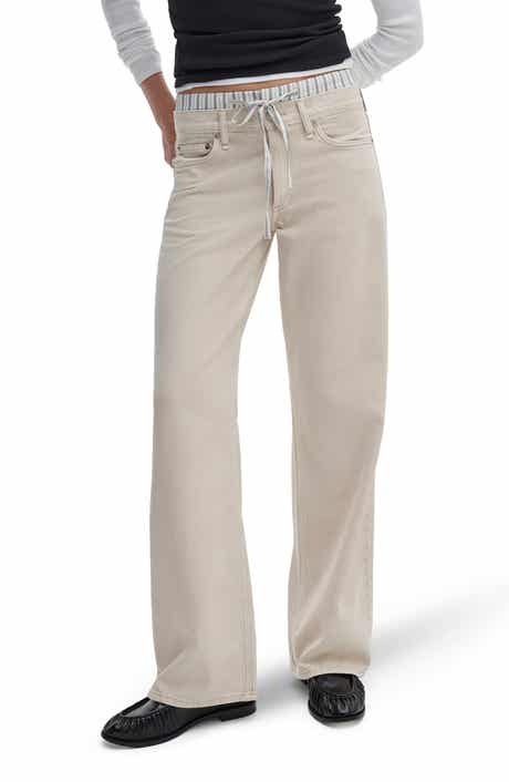 Featherweight Saige Boxer Relaxed Straight Leg Jeans