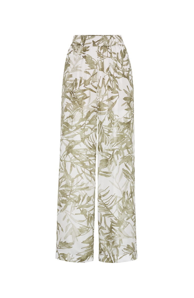Brunello Cucinelli Herbarium Print Pyjama trousers, Main, color, 