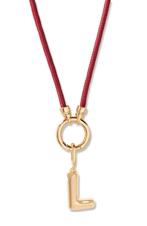 Kai Initial Charm Necklace