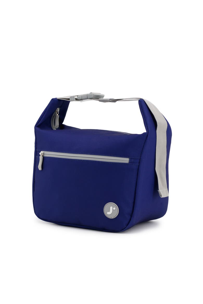 Lane Insulated Lunch Bag with Adjustable Clip-Strap, Alternate, color, Navy