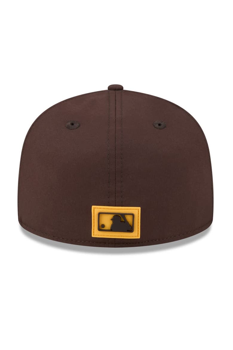 Men's New Era  Brown San Diego Padres 2026 Clubhouse Alternate 59FIFTY Fitted Hat, Alternate, color, Brown