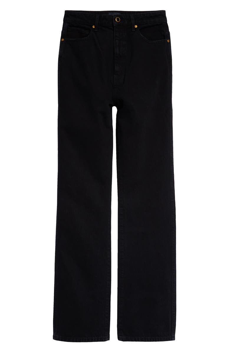 Khaite Danielle High Waist Straight Leg Jeans, Main, color,