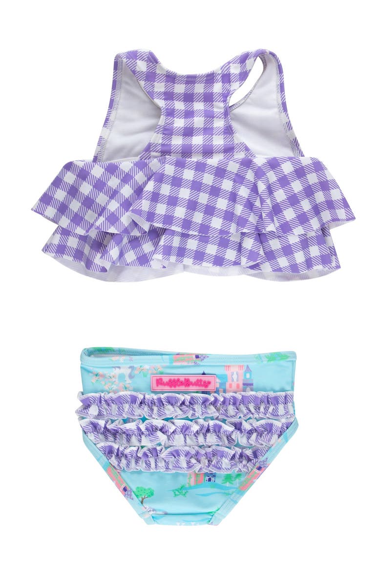 Baby Girls Flounce Bikini, Alternate, color, Once Upon a Castle