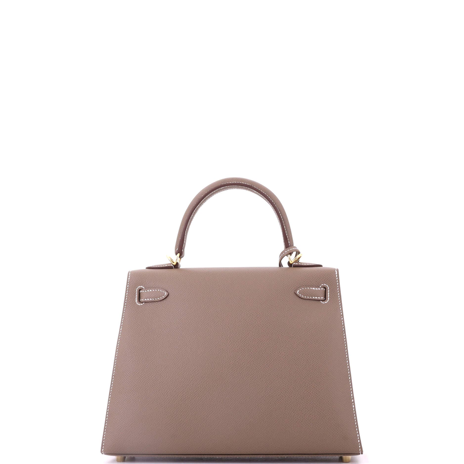 Kelly Handbag Grey Epsom with Gold Hardware 25, Alternate, color, Grey