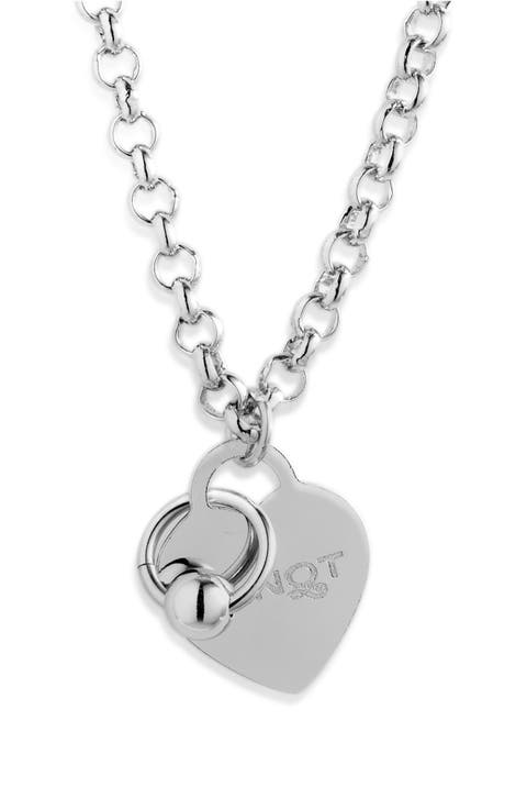 Suzi Heart Charm Necklace