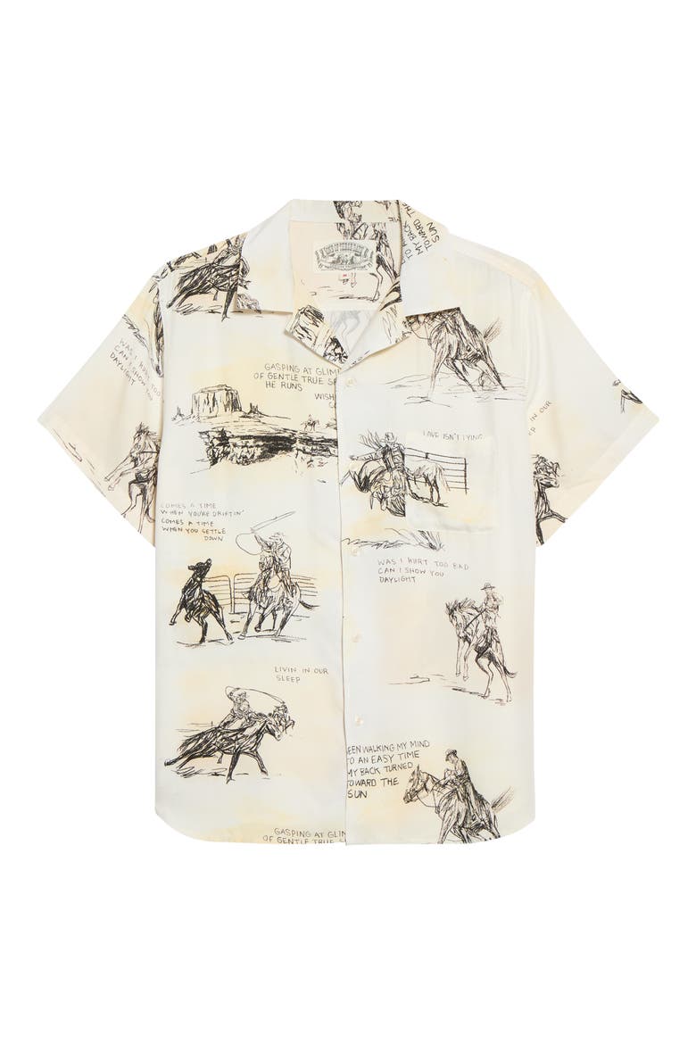 Best of My Time Camp Shirt, Main, color, NATURAL