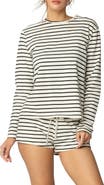 EDIKTED Jordyn Stripe Long Sleeve T-Shirt