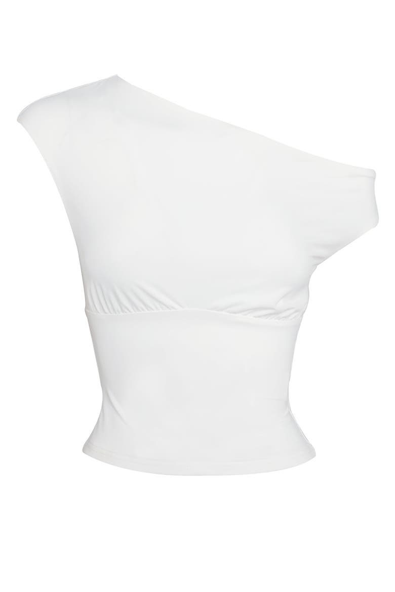 Bloom Top, Alternate, color, White