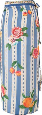 Agua Bendita Zinna Basket Cover-Up Sarong