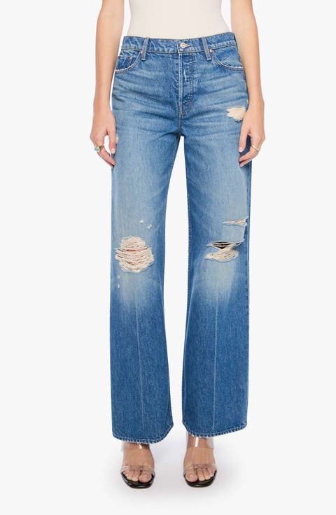 The Rerun Zip Sneak Wide Leg Jeans