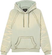 Cult of Individuality Stud Two-Tone Hoodie