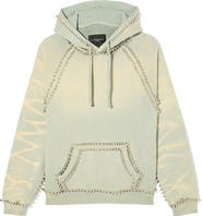 Cult of Individuality Stud Two-Tone Hoodie