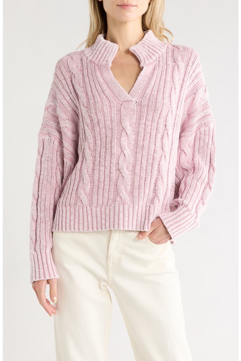 Auckland Sweater, Main, color, ANTIQUE VIOLET MINERAL