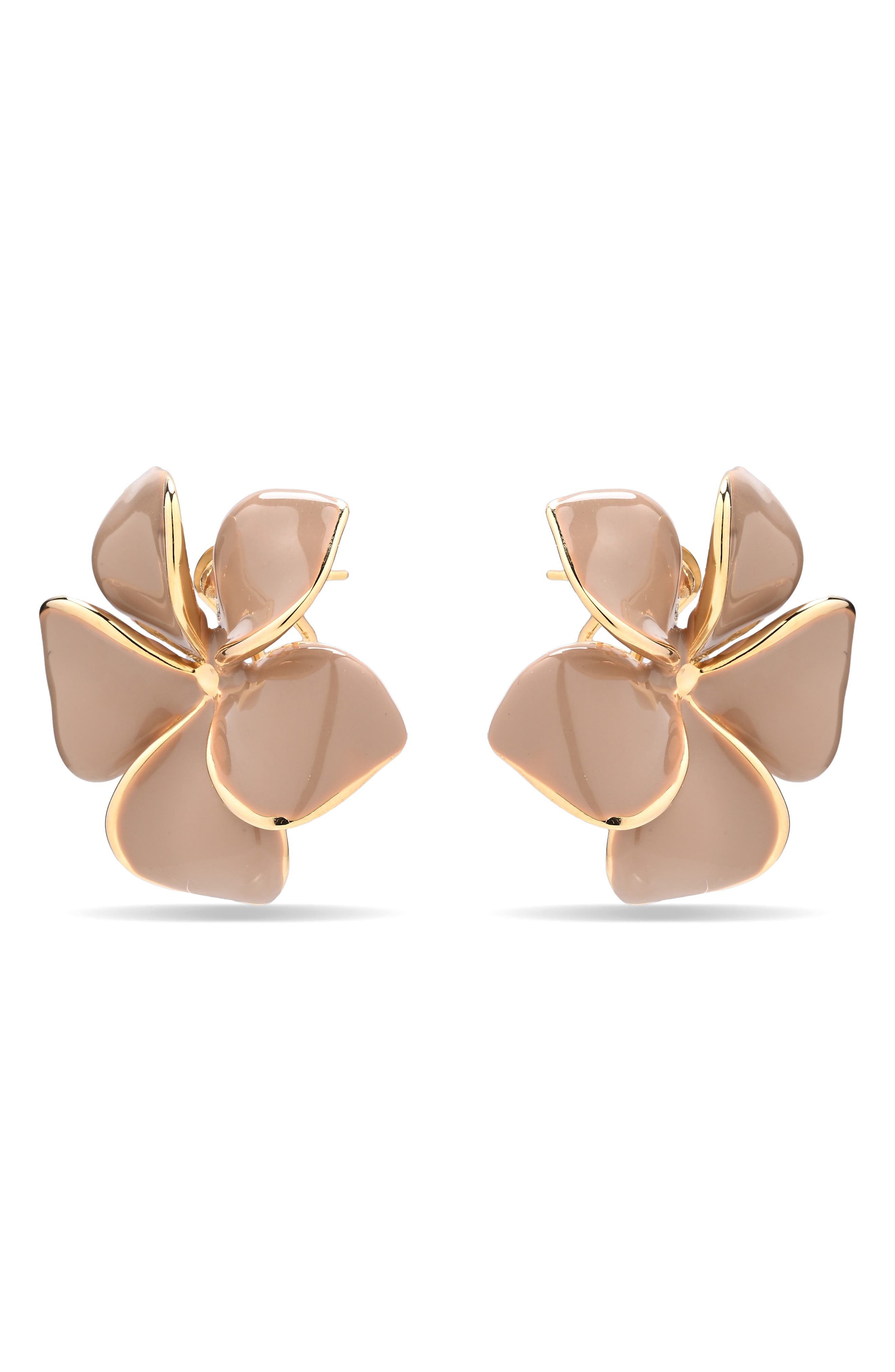 Bali Flower Stud Earrings