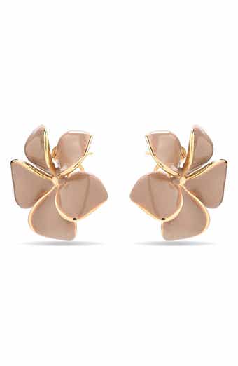 Bali Flower Stud Earrings
