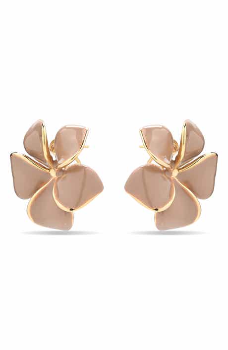 Bali Flower Stud Earrings