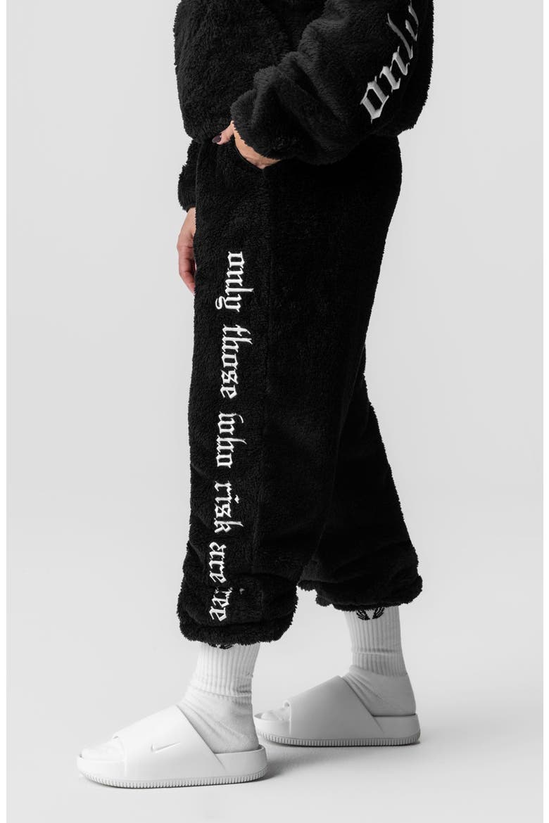 Recovery Sweats, Alternate, color, Black/White