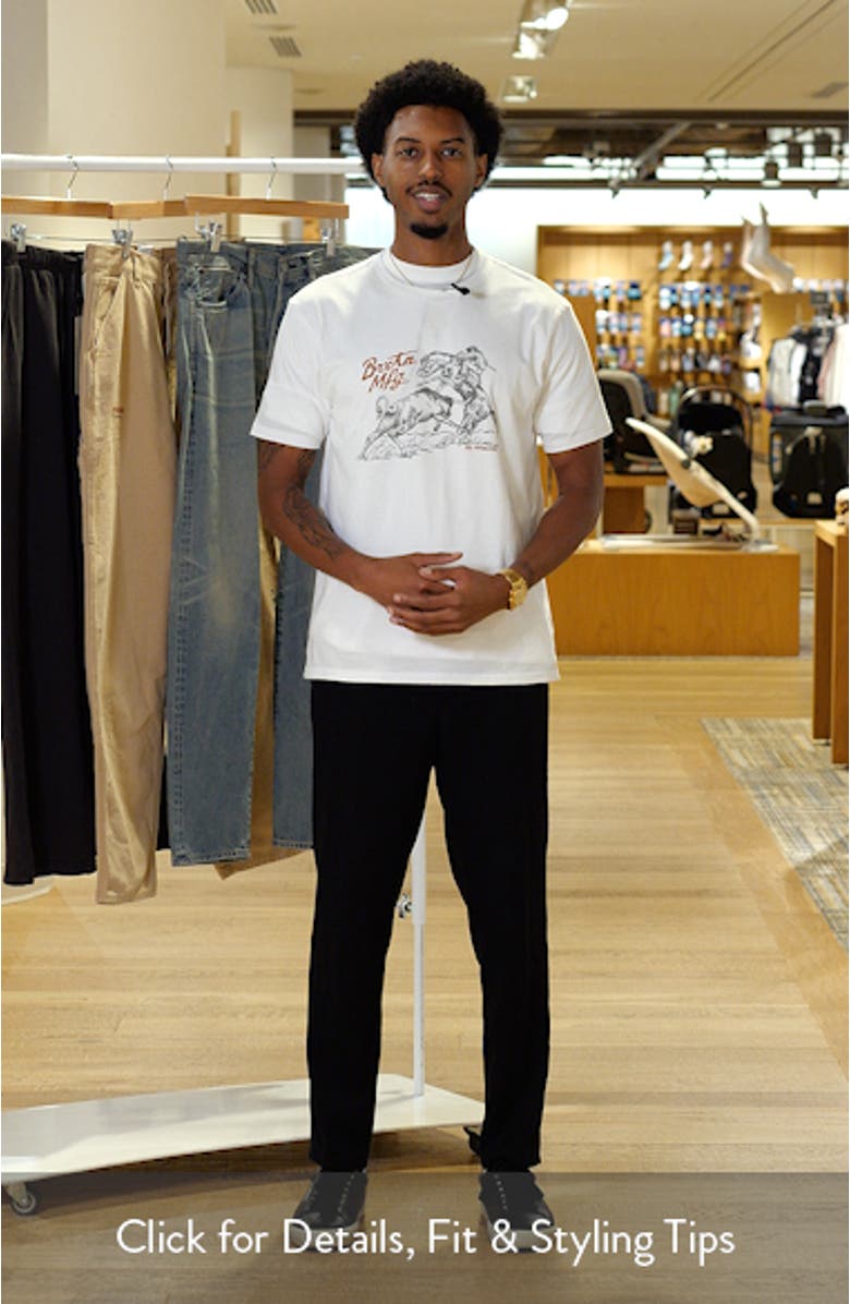 Wellston Tailored Fit Cotton Graphic T-Shirt, sales video thumbnail