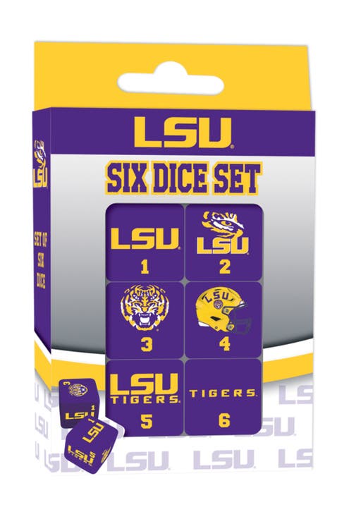 LSU Tigers Dice Set - 19mm