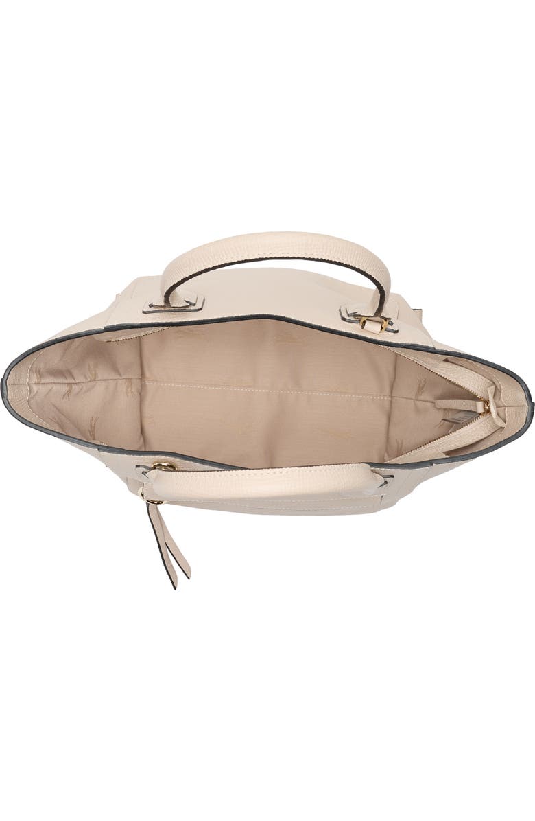 Longchamp Mailbox Medium Leather Top Handle Bag, Alternate, color, Chalk