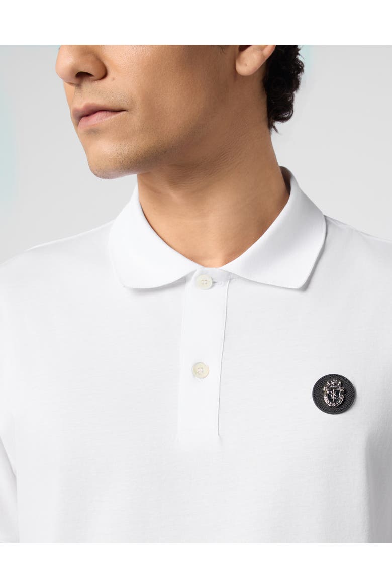 Polo T-Shirt Basic Men, Alternate, color, white