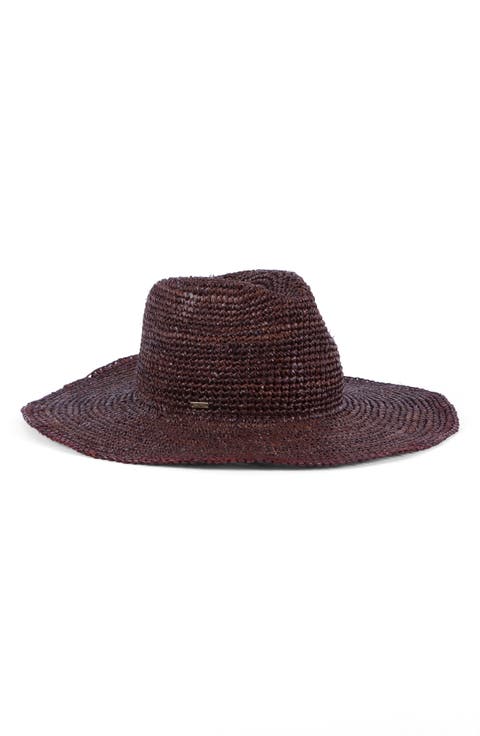 Emmanuelle Packable Crochet UPF 50+ Fedora