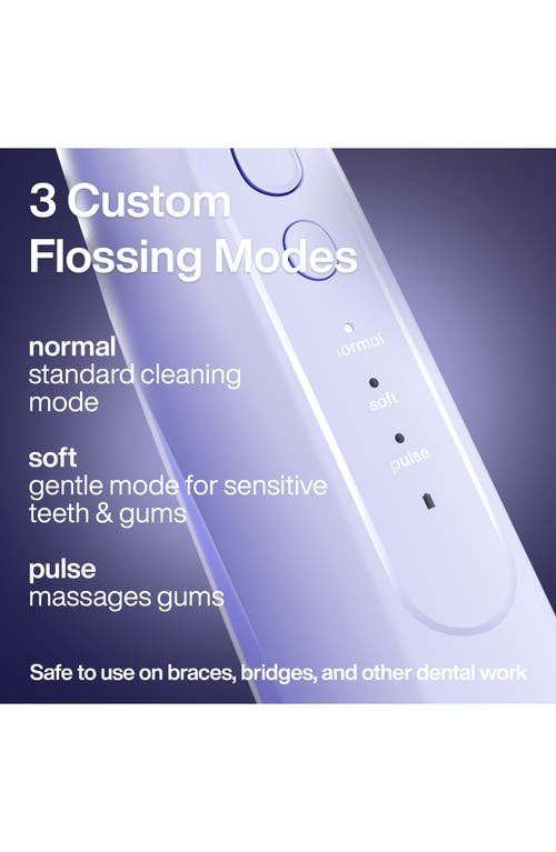 Aquasonic Icon Water Flosser In Lilac