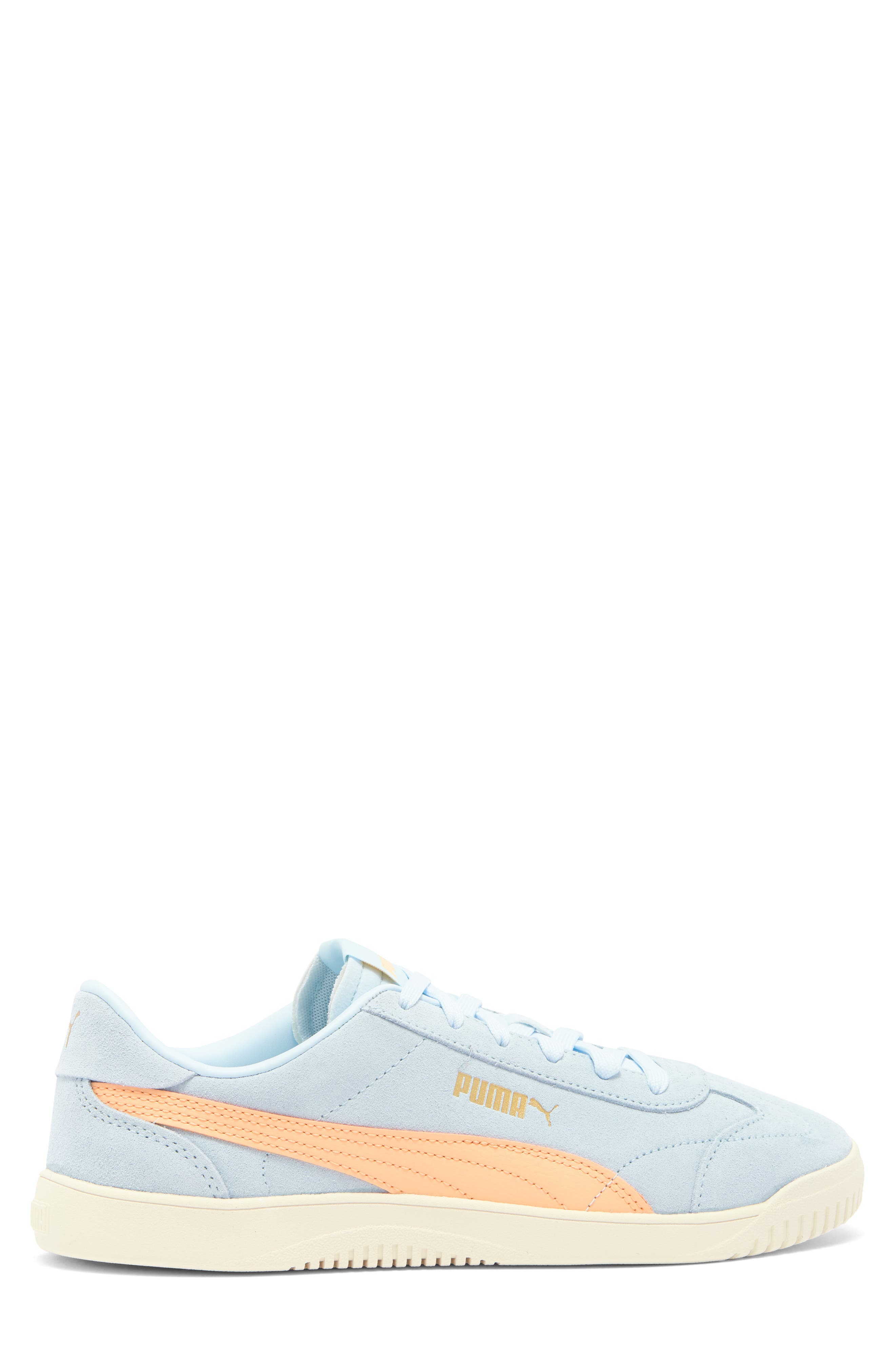 PUMA Club 5v5 AOS Sneaker, Alternate, color, Icy Blue-Peach Fizz-Gold