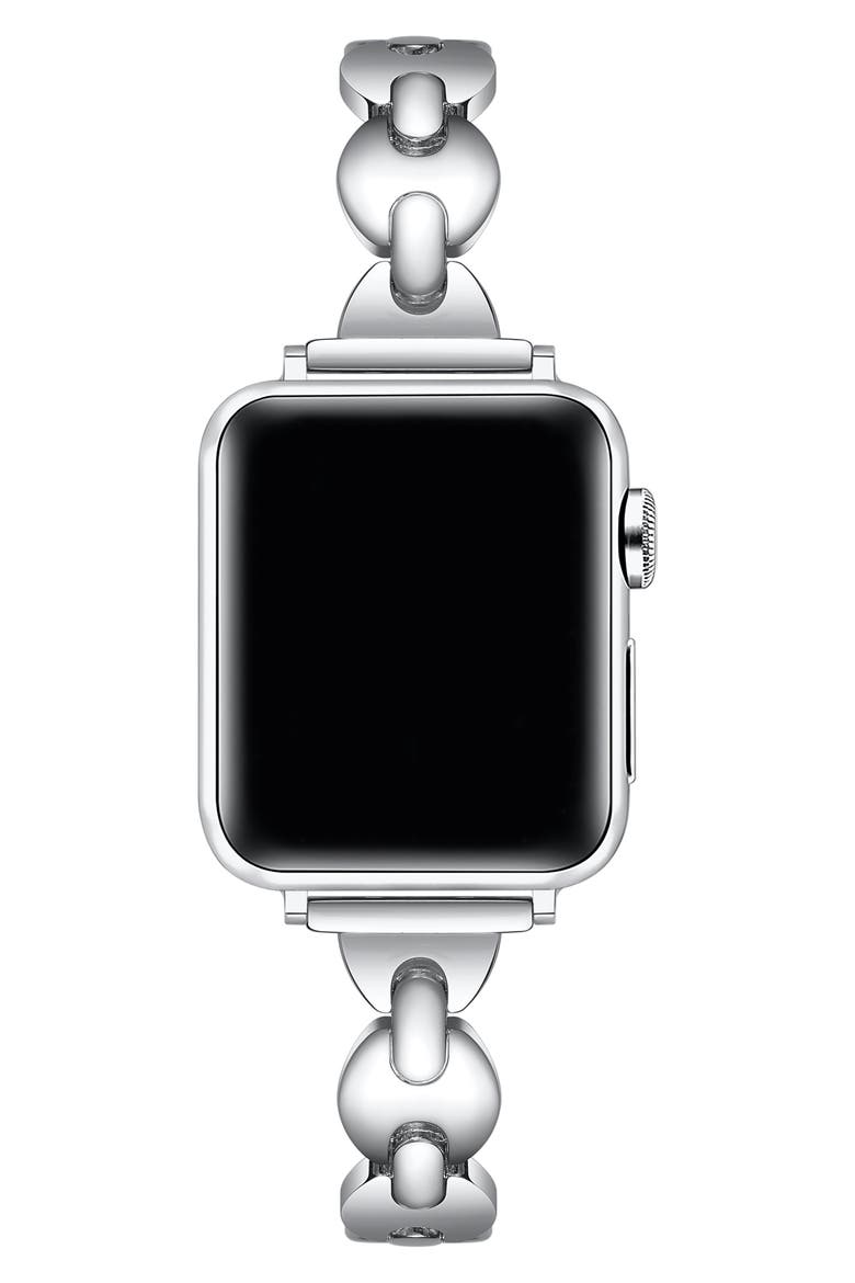 Sunny Apple Watch® Bracelet Watchband, Alternate, color, SILVER