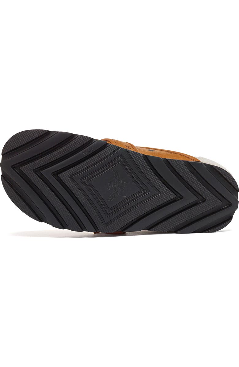 MCM Monogram Genuine Shearling Lined Mule, Alternate, color,