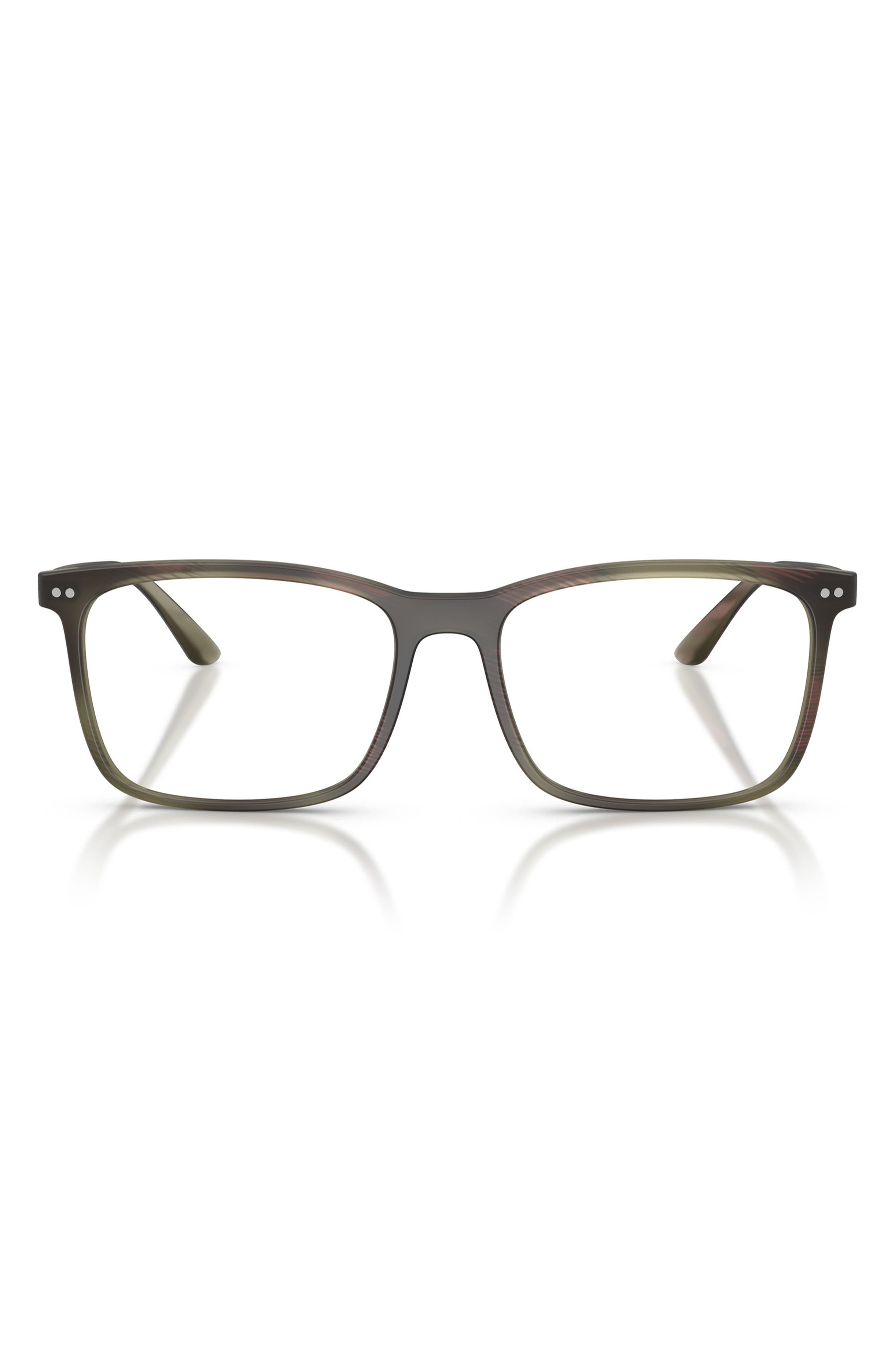 selected STRIPED OLIVE / DEMO LENS