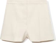 MANGO Straight Leg Shorts
