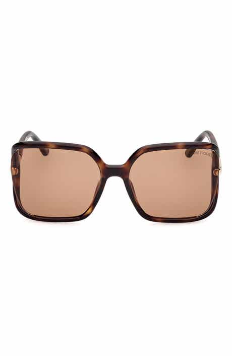 TOM FORD Solange-02 60mm Butterfly Sunglasses