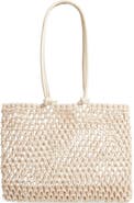 Clare V. Sandy Woven Market Tote
