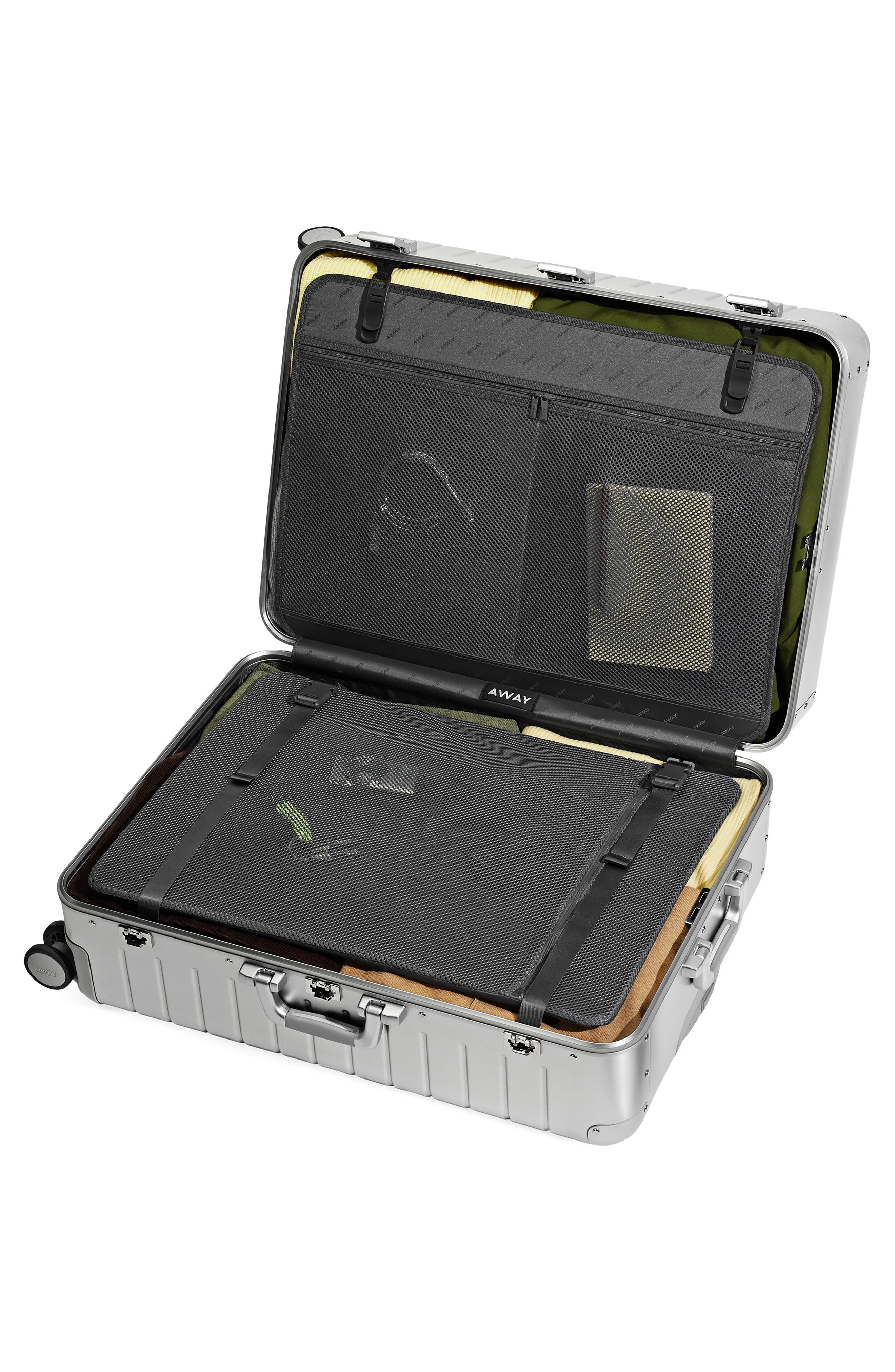 Away The Large Suitcase: Aluminum Edition, Alternate, color, Silver